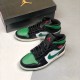 Air Jordan 1 Mid "Green Toe" 554724-067